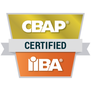 IIBA CBAP - badge